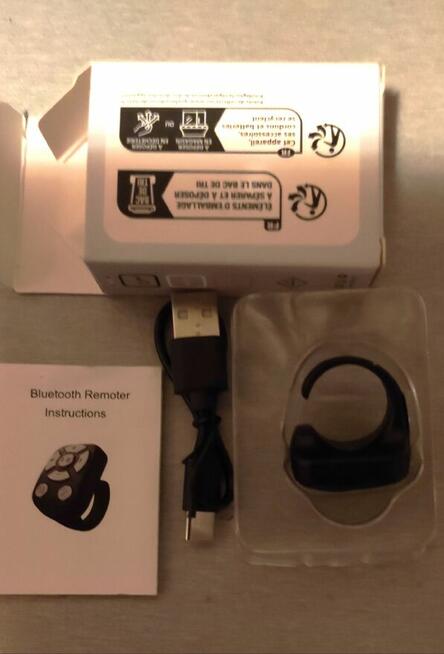 Nowy bezprzewodowy pierścień pilot do smartfonów i tabletów