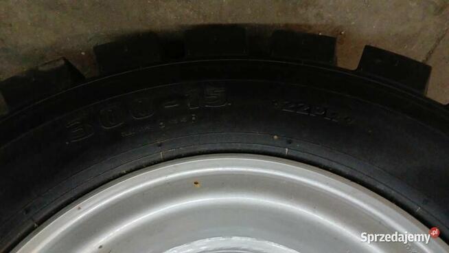 Koło felga 8.0-15 opona 300-15 Mitas wózek widłowy koparka