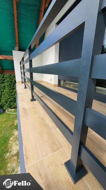 Balustrada aluminiowa ALUBASIC RAL