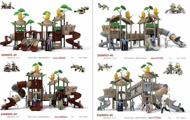 Plac zabaw dla basenu - Childrens playground for the pool.