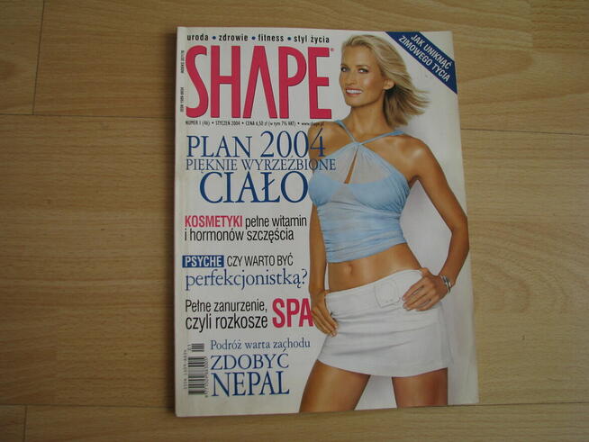Shape nr 1-3, 2004 rok - uroda, zdrowie, fitness, styl życia