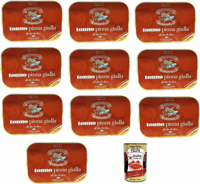 Tuńczyk żółto płetwy w oliwie z oliwek 60 x 80g