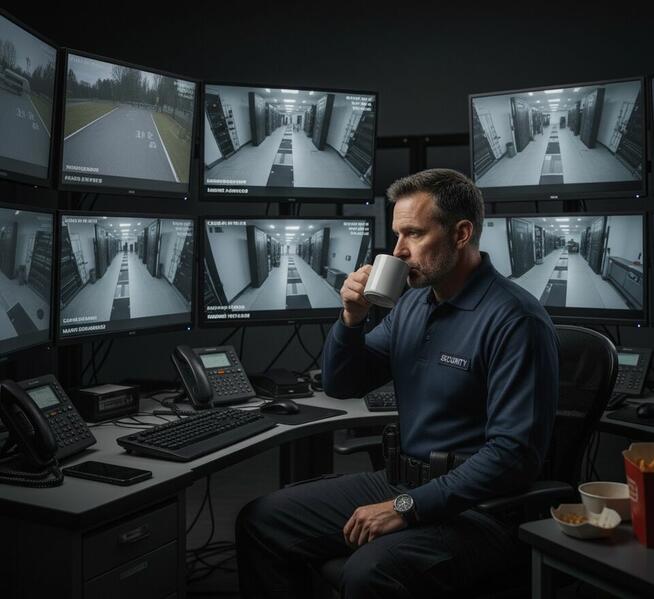 Procownik ochrony -operator monitoringu Kołobrzeg.