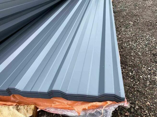 blacha trapezowa t18 Ral 9006 Grubość 0,6