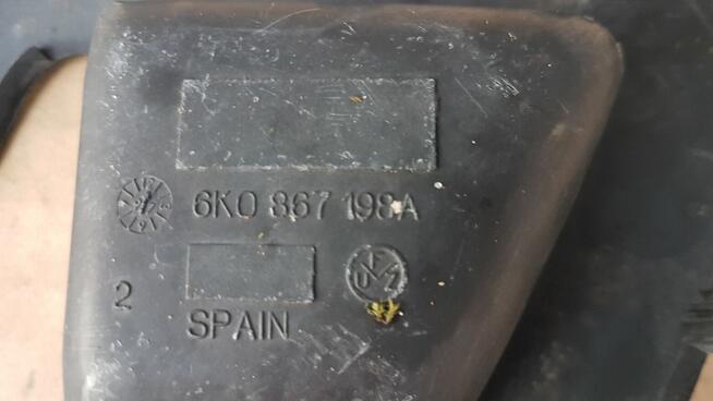 SEAT IBIZA II 6K OSŁONA KLAMKI BOCZKA DRZWI 6K08672198A