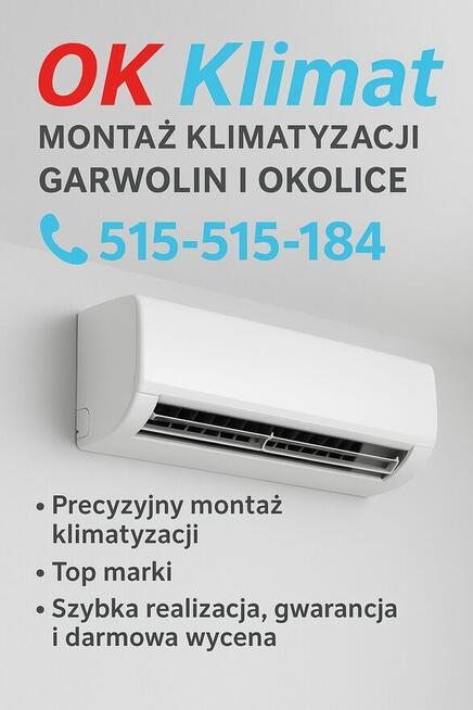 Montaż Klimatyzacji Garwolin – OK Klimat Kamil Żak