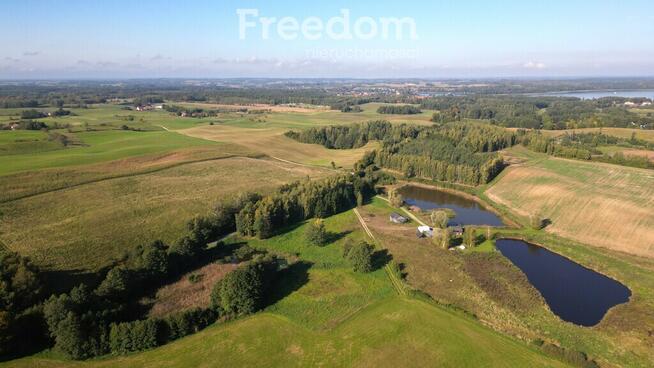 Malownicza działka z zagajnikiem na Mazurach-3957m