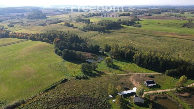 Malownicza działka z zagajnikiem na Mazurach-3957m