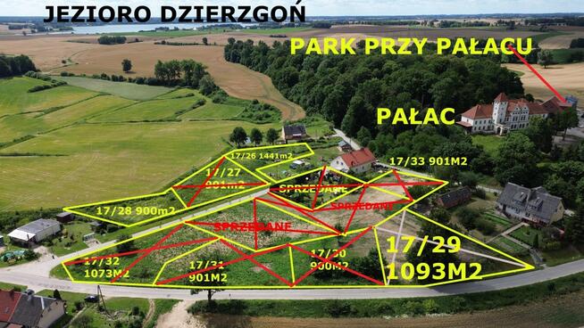 UZBROJONA Działka budowlana nad jeziorem Balewo