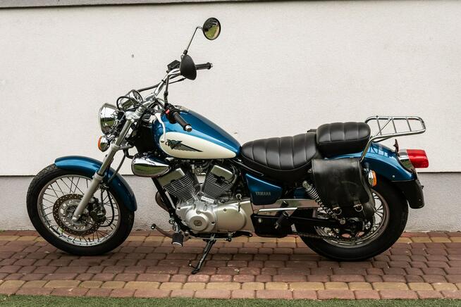 Yamaha Virago 125 R RATY 2x SAKWY Transport PIĘKNY STAN Największy Wybór Moto w PL