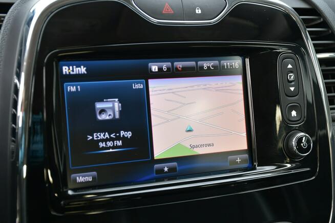 Renault Captur |nawi|kamera cofania|pół skóra|ledy|bluetooth|klimatronic|bose