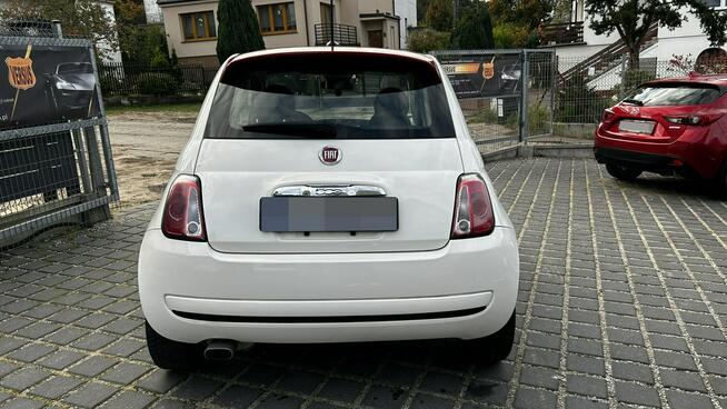 Fiat 500 1.4 Automat 100KM Klima Czerwone wnętrze + dach Alu 15