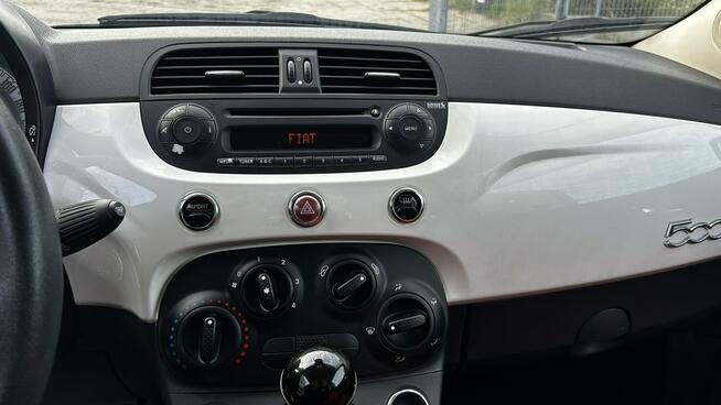 Fiat 500 1.4 Automat 100KM Klima Czerwone wnętrze + dach Alu 15