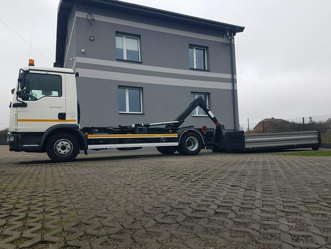 MAN TGL 12.220 WYWROT KIPER HAKOWIEC TGL WYWROT KIPER HAKOWIEC 12.220 KLIMA 4x2 DO KONTENERÓW