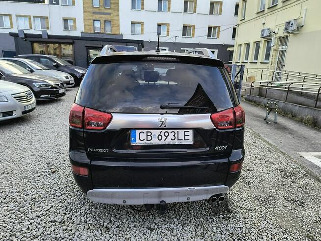 Peugeot 4007 ALU 16" x 2|skóra|HAK|nawigacja |automat|7-osobowy|grzane fotele