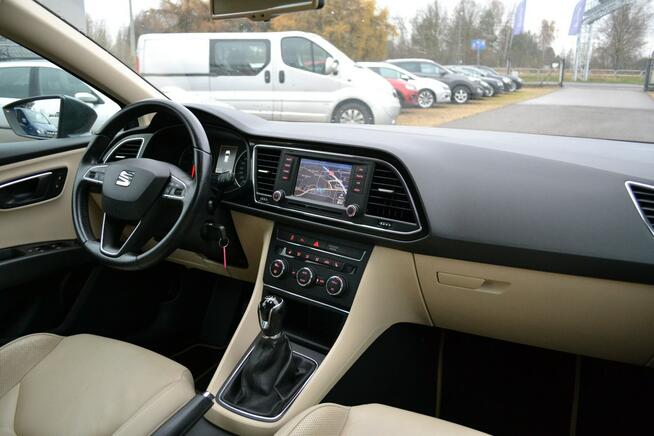 Seat Leon full LED*Skórzana Tapicerka*Alufelgi*Podgrz. Fotele*Nawigacja.Zarej