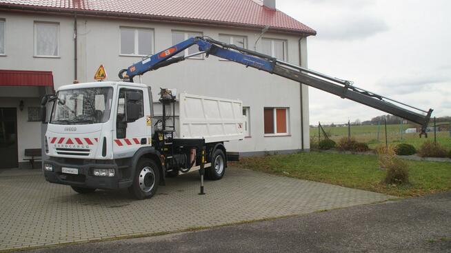 Iveco Euro Cargo 140E22 6-cyl * DMC14T * Hds PM8 4.2T * Mocny Kipper * Blokada wywrotka Wywrot