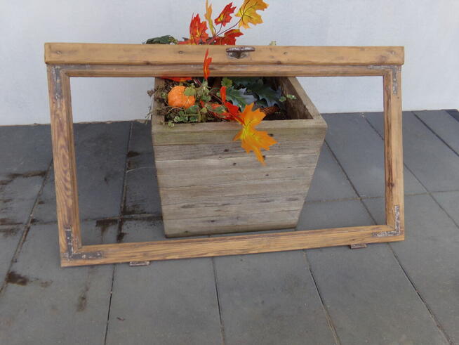 Stare okna loft retro lustro zdjęcia, aranżacje 110x65