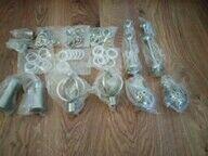 Nowy karnisz podwójmy 180 cm fi 19 ciche kółka