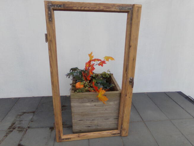 Stare okna loft retro lustro zdjęcia, aranżacje 110x65