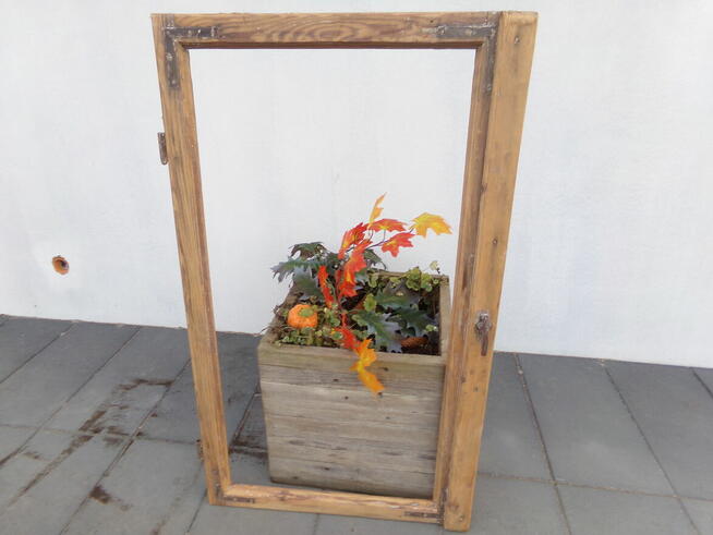 Stare okna loft retro lustro zdjęcia, aranżacje 110x65