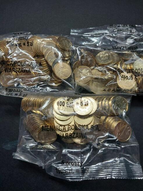 5 gr groszy 2022 woreczki mennicze