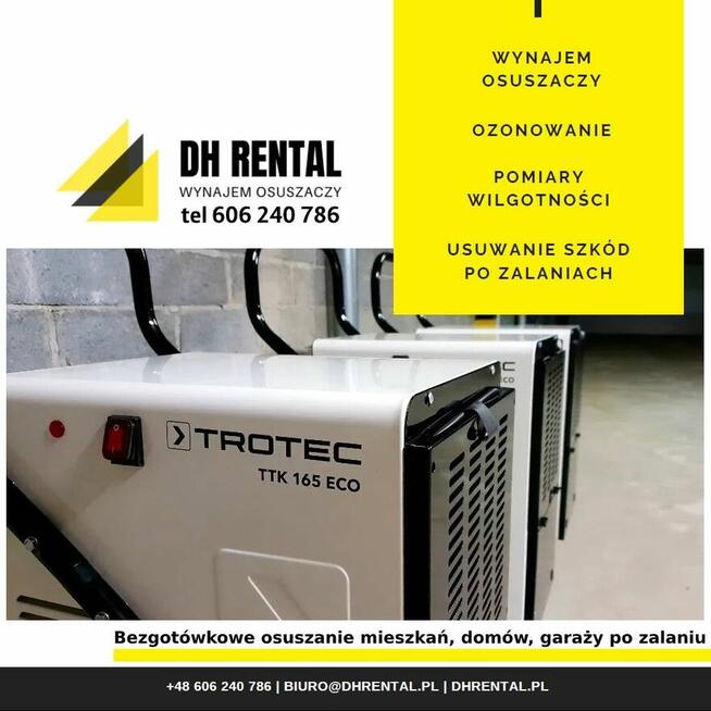 Wynajem osuszaczy Wrocław