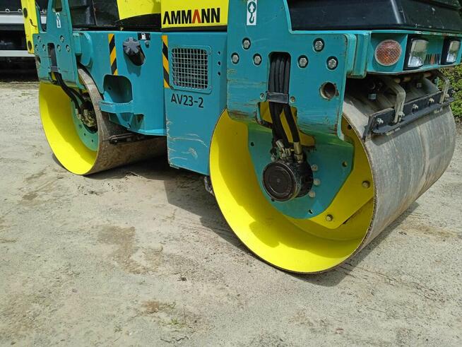 Walec drogowy Ammann AV23-2 2500kg YANMAR 2.5t stal wibracje