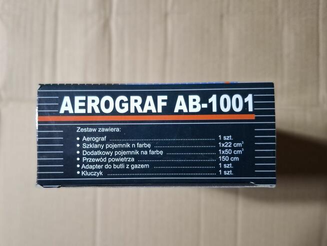 ADLER Aerograf AB-1001 Z Dyszą 0,3mm 0250.0