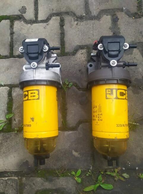 Filtr paliwa JCB 320/A7069 + podstawa Delphi 320/C9521-NR450