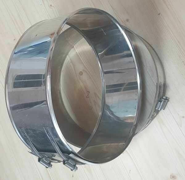 Obejma zaciskowa szeroka do połączeń elementów