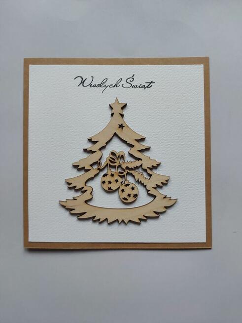 Kartki Świąteczne Wood&Paper