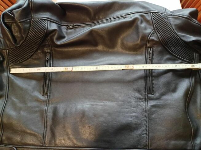 Kurtka motocyklowa skórzana męska XL