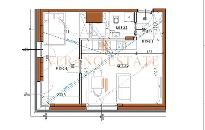 Nowe, urządzone mieszkanie wśród zieleni