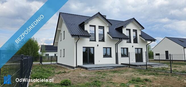 Nowy Dom 103,8m² w zabudowie dwulokalowej. Konarskie, Kórnik.