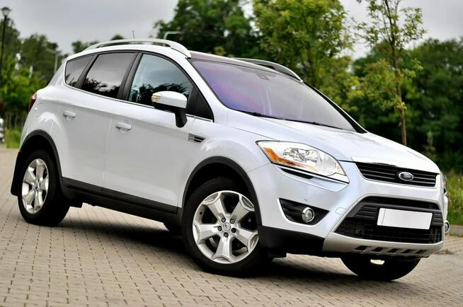 Ford Kuga Biała Perła 2,0TDCi Panorama Duża Navi Skóra Grzana Full Opcja