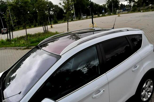 Ford Kuga Biała Perła 2,0TDCi Panorama Duża Navi Skóra Grzana Full Opcja