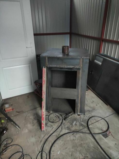 Piec nadmuchowy warsztaty duży wydajny