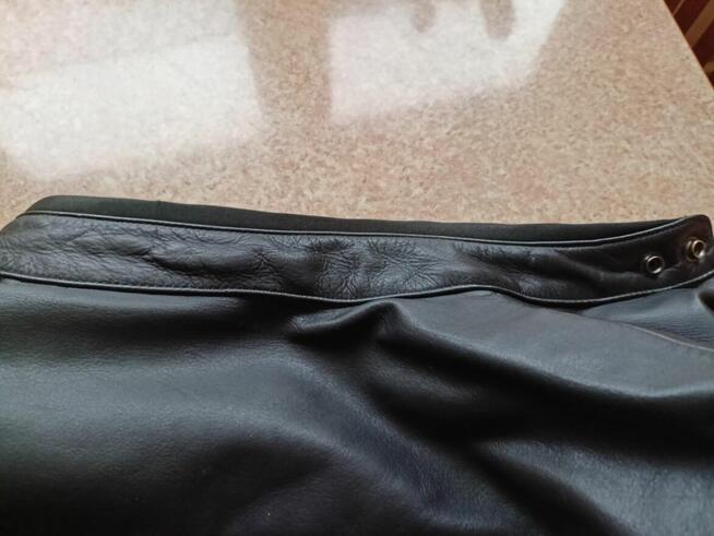 Kurtka motocyklowa skórzana męska XL