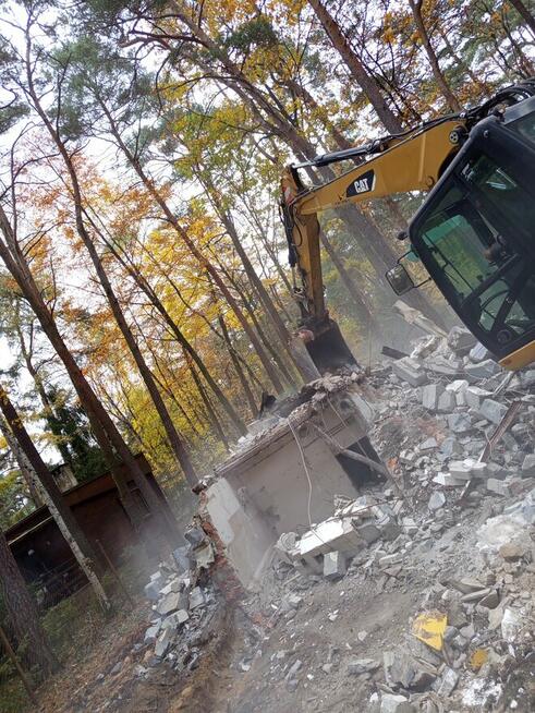 Rozbiórki i wyburzenia małe i duże. Łódz Zgierz okolice.