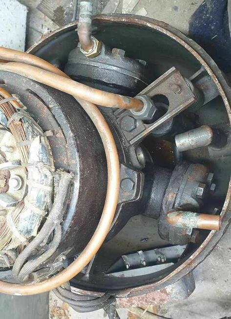 Zabytkowy agregat pompa chłodnicza