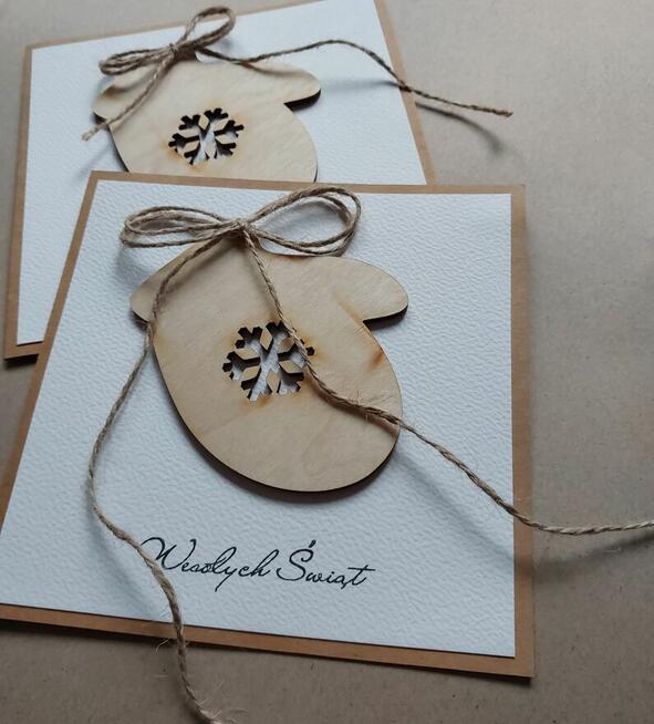 Kartki Świąteczne Wood&Paper