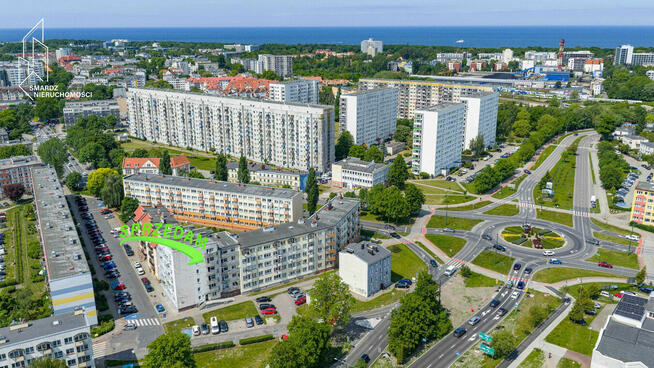 Przestronne mieszkanie blisko Centrum Kołobrzegu ul. Jerzego