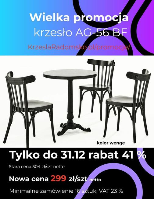 kRZESŁA DO RESTAURACJI PIZZERI PUBU - NAJTANIEJ