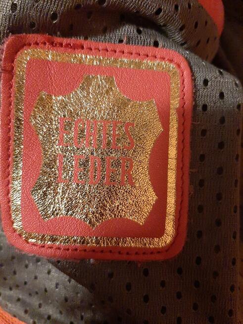 Strój komplet zestaw motocyklowy damski skóra naturalna