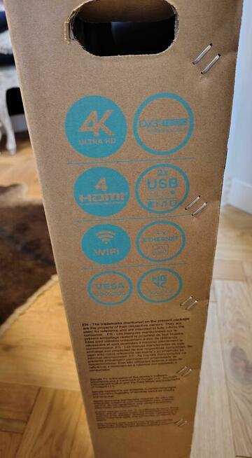 Telewizor marki Qilive Q65UA231B-TV65 4K-NOWY-GWARANCJA 24