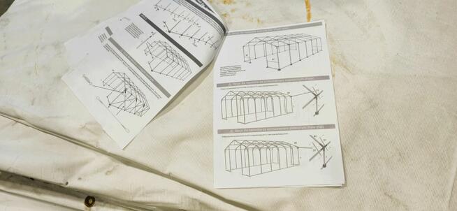 NAMIOT PRZEMYSŁOWY Winter Plus biały - całoroczny