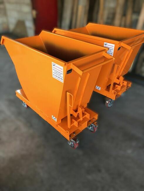 Kontener samowyładowczy, pojemnik 0,5 m3 + GWARANCJA!