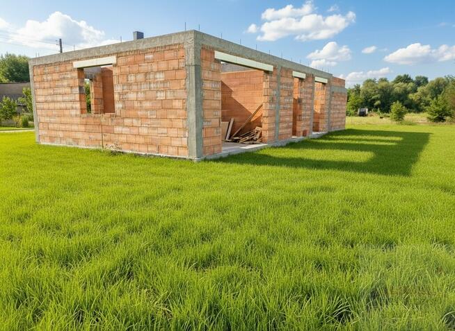 Dom w trakcie budowy działka 1550m