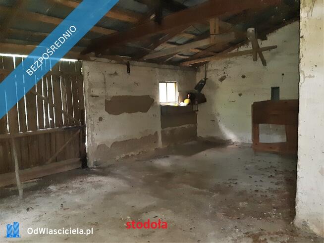 Dom, bud. gospodarcze i 3000m.kw. działki